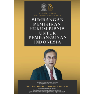 Buku Sumbangan Pemikiran Hukum Bisnis untuk Pembangunan Indonesia